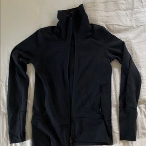 Lululemon track jacket with zipper and high neck
